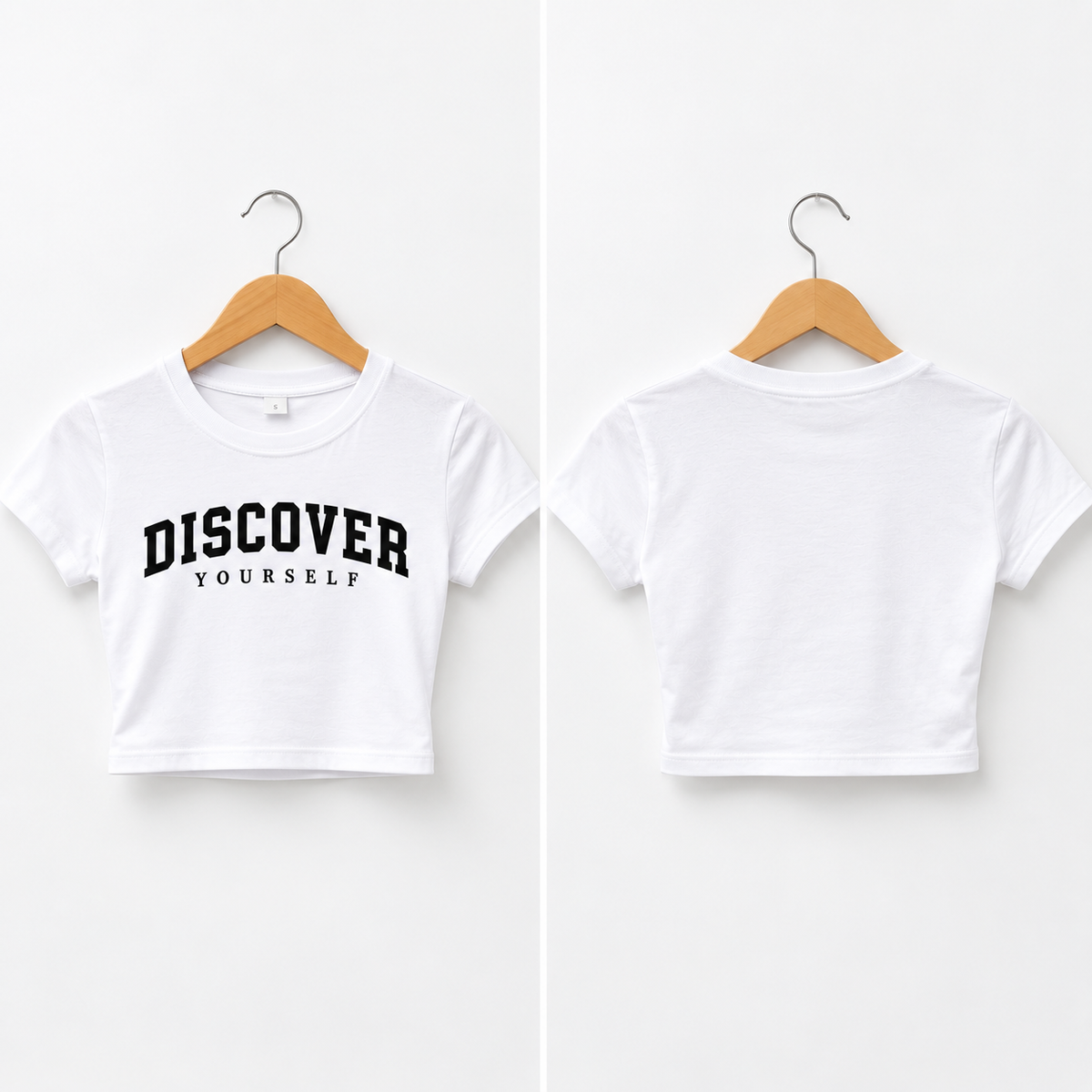 White baby tee